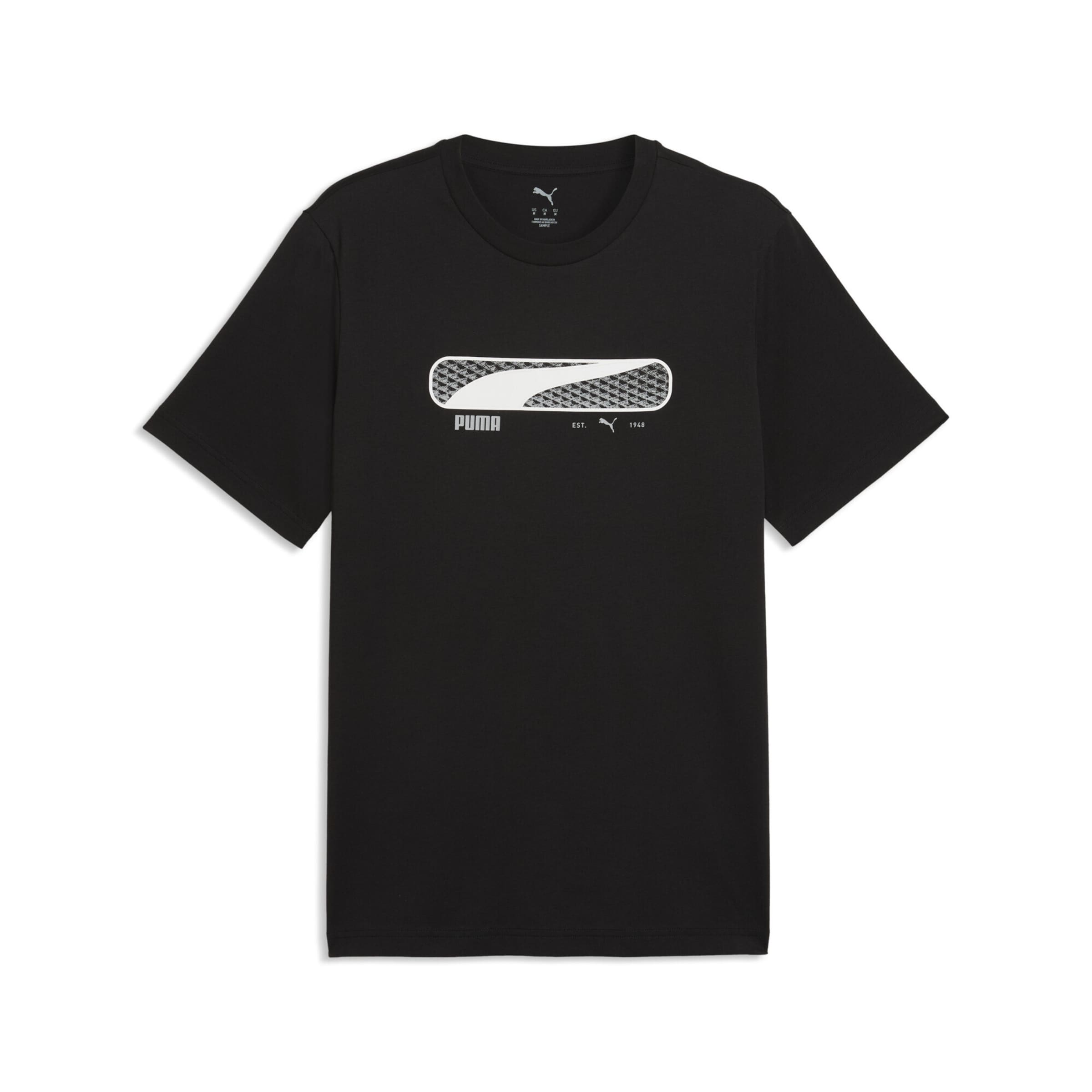 PUMA T-Shirt in Schwarz: Vorderseite