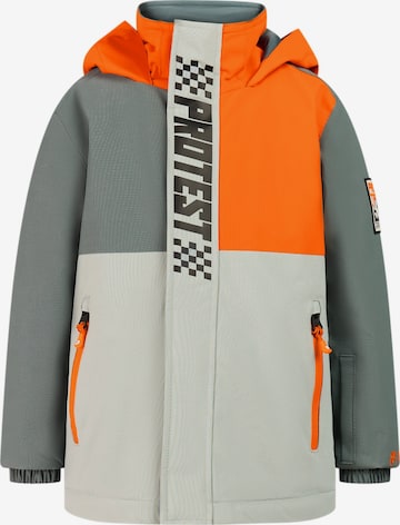 PROTEST Sportjacke 'PRTBobski TD' in Grau: Vorderseite
