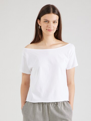 HOLLISTER Футболка в Белый: спереди