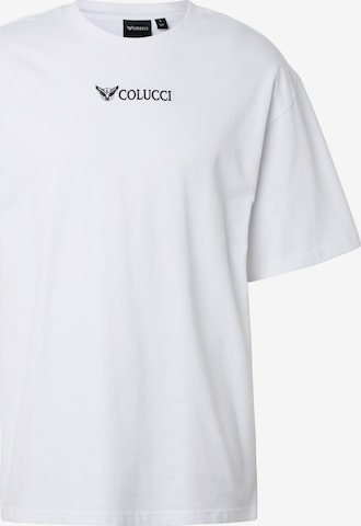 Colucci - Camiseta 'Ikarus' en blanco: frente