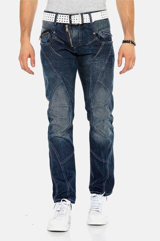 CIPO & BAXX Slimfit Jeans in Blau: Vorderseite