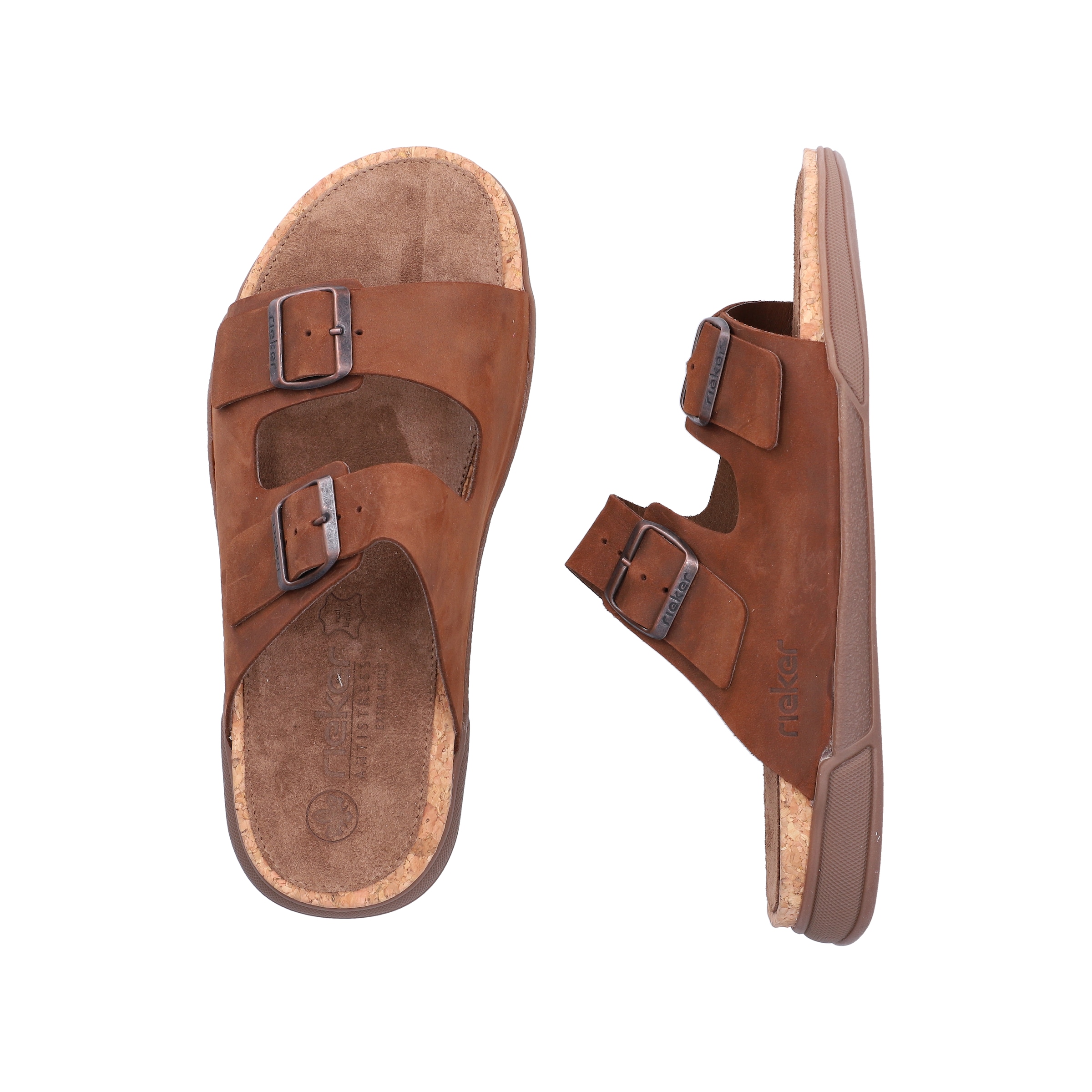 Mule Rieker en marron