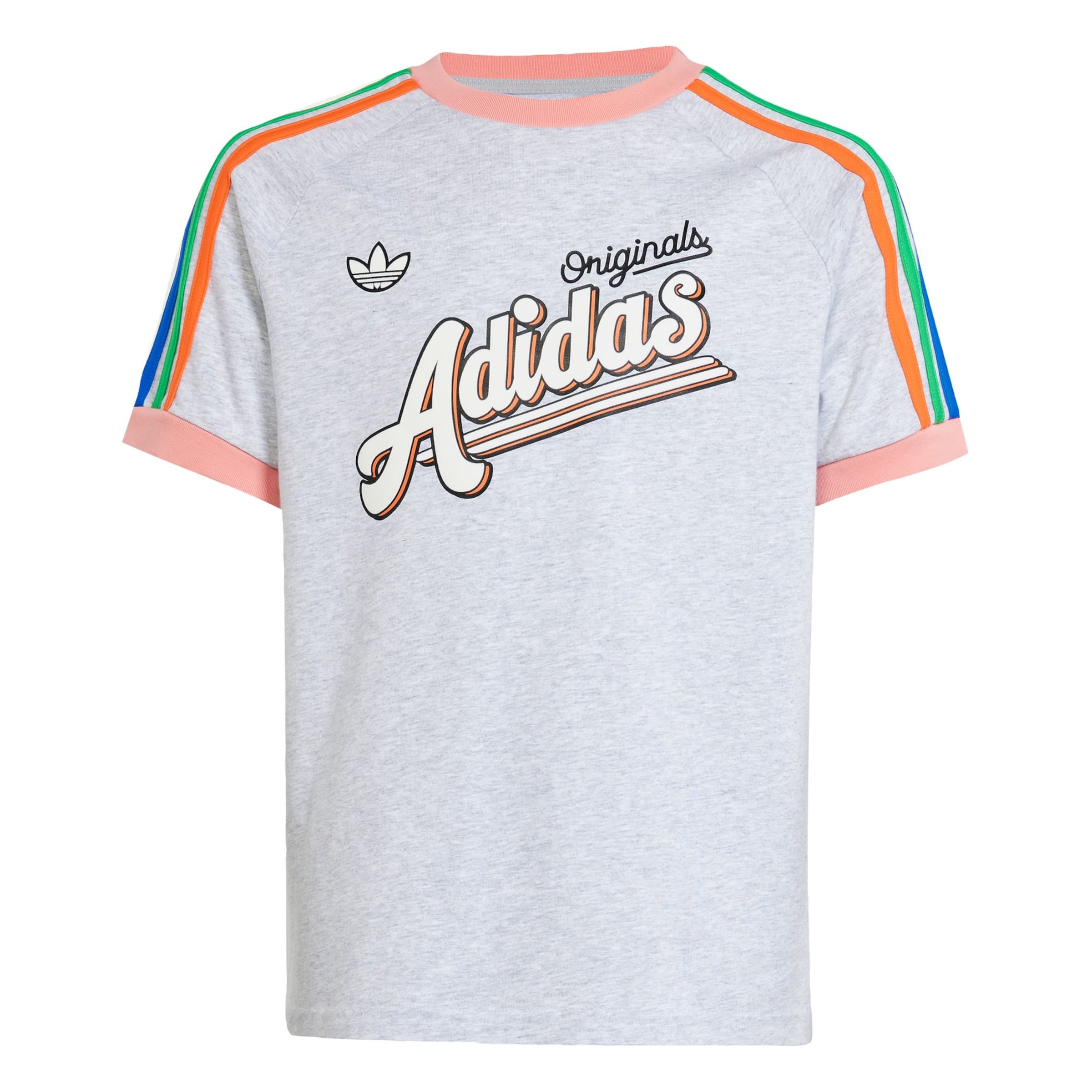 ADIDAS ORIGINALS Shirt in Grijs: voorkant