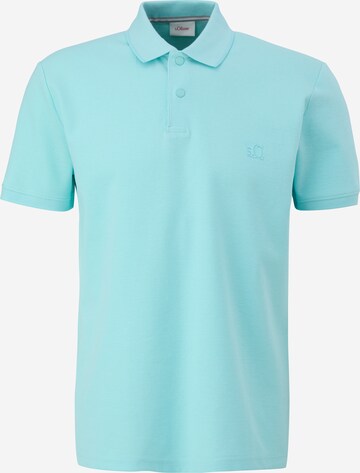 s.Oliver Shirt in Blauw: voorkant