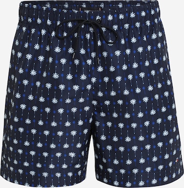 Shorts de bain Tommy Hilfiger Underwear en bleu : devant