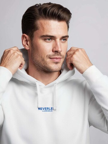Neverless Sweatshirt 'Blumen' in White