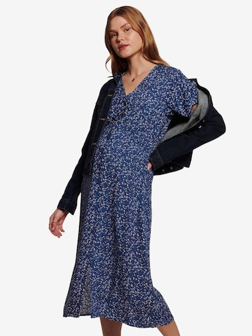 LYN MAMA Jurk in Blauw: voorkant