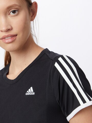 ADIDAS SPORTSWEAR Skinny Functioneel shirt 'Own The Run' in Zwart