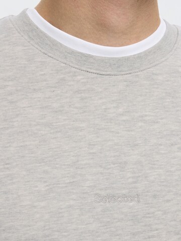 Felpa 'Hankie' di SELECTED in grigio