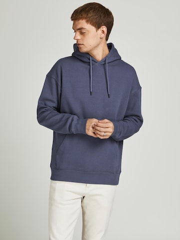 JACK & JONES Mikina 'Star' – modrá: přední strana