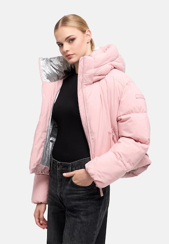 MARIKOO Winterjas 'Zilvaa 16' in Roze