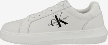Calvin Klein Jeans Låg sneaker 'Seamus' i vit