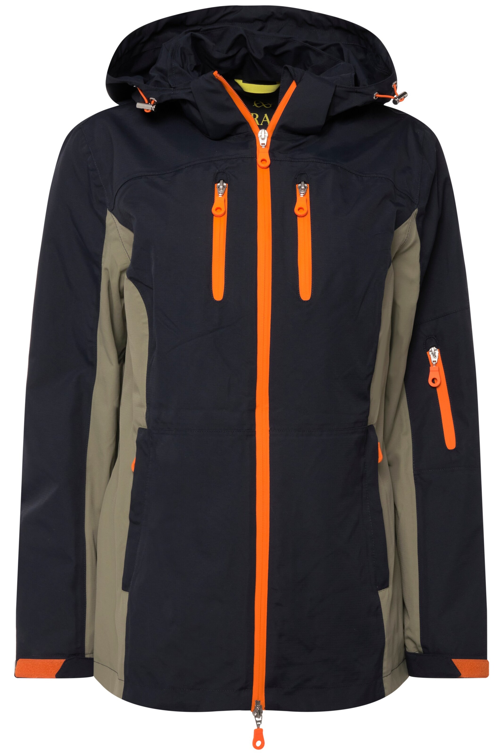 LAURASØN Functionele jas in Blauw: voorkant