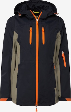 LAURASØN Performance Jacket in Blue: front