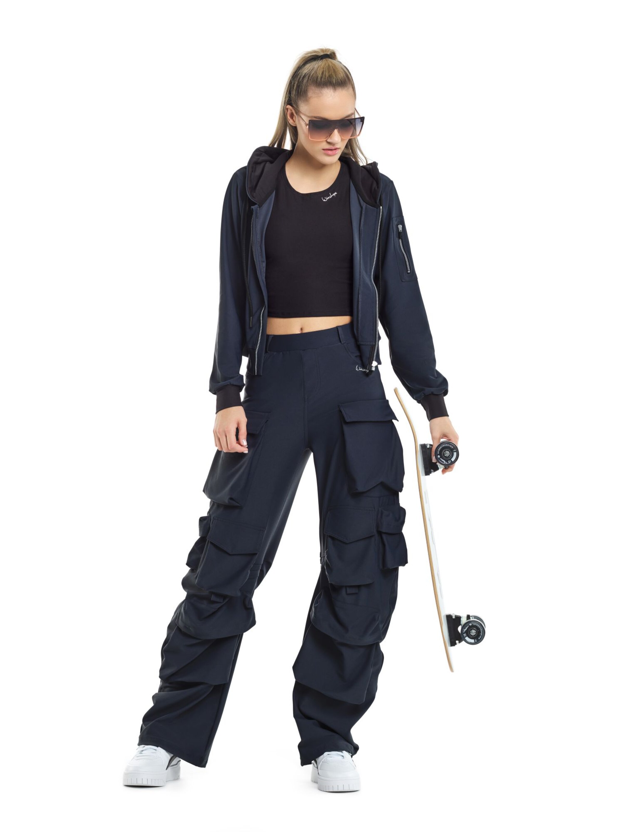 Winshape Αθλητικό μπουφάν 'J009C' σε γκρι