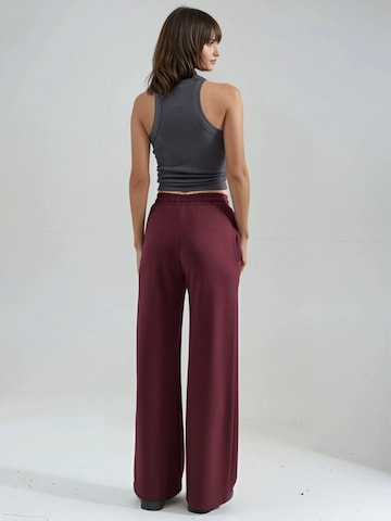 Hiccup Wide leg Broek in Rood