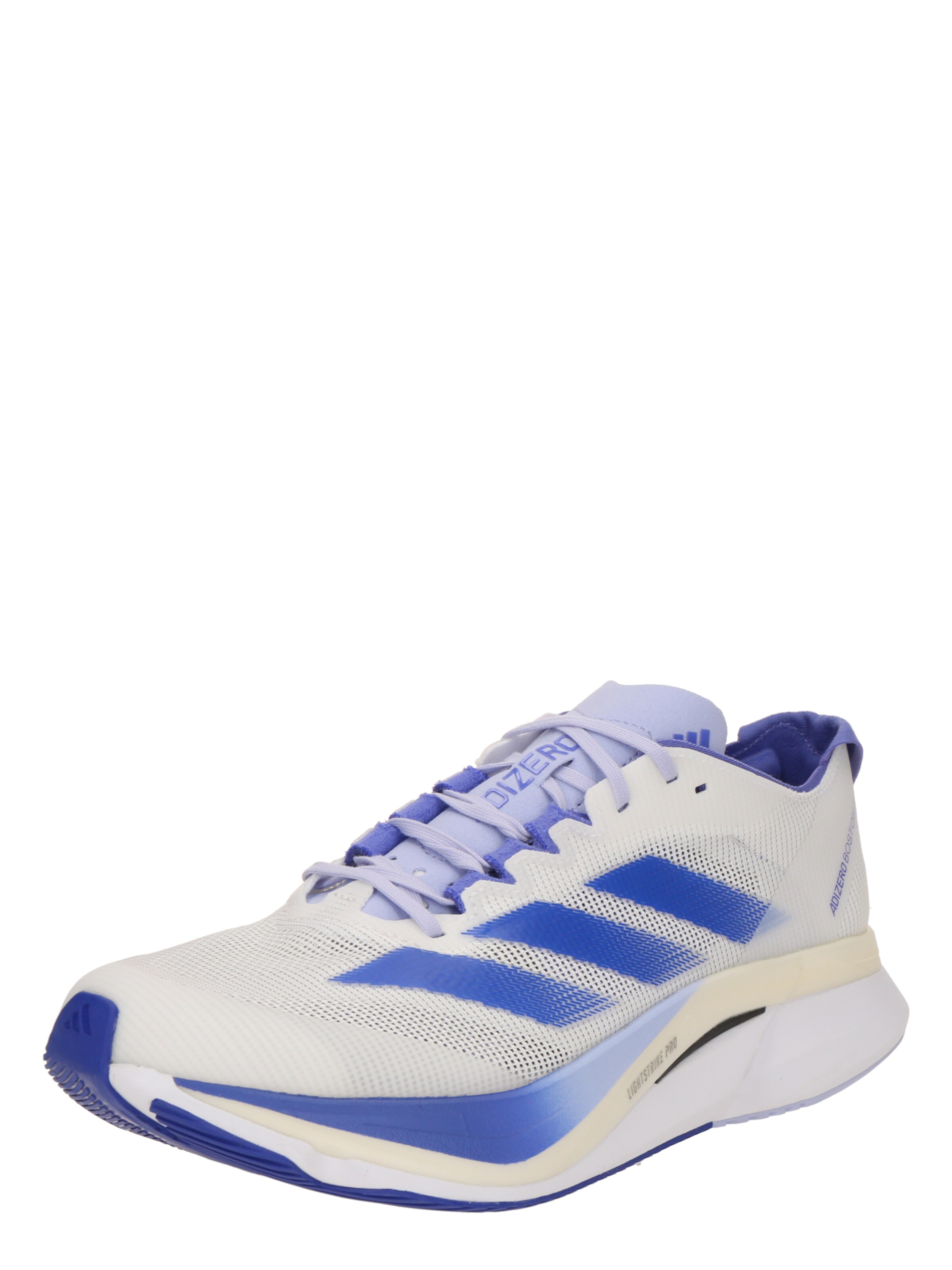 ADIDAS PERFORMANCE Running shoe 'Adizero Boston 12' in White: front