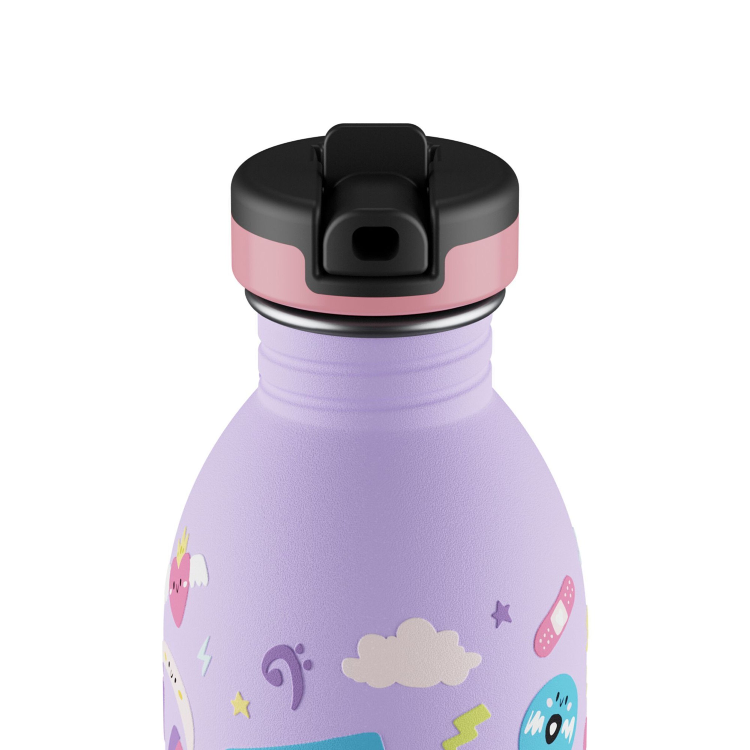 Borraccia 'Kids Urban' di 24Bottles in lilla