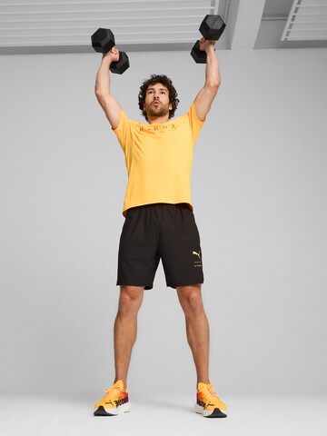 PUMA Voľný strih Športové nohavice 'HYROX x PUMA Fuse' - Čierna
