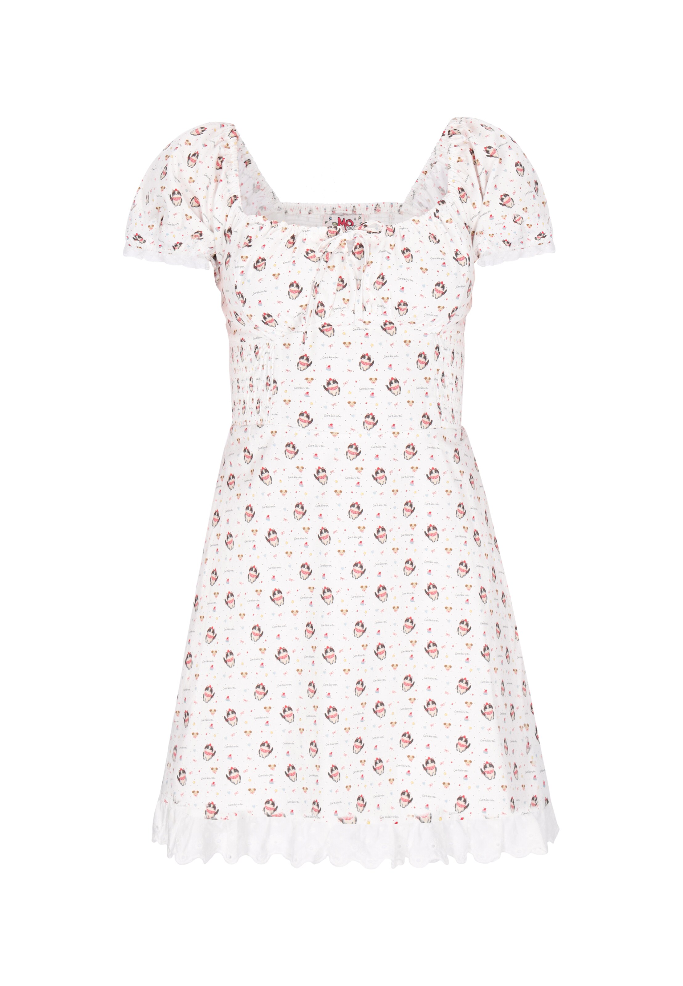 MYMO - Vestido en blanco: frente