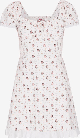 MYMO Kleid in Weiß: Vorderseite