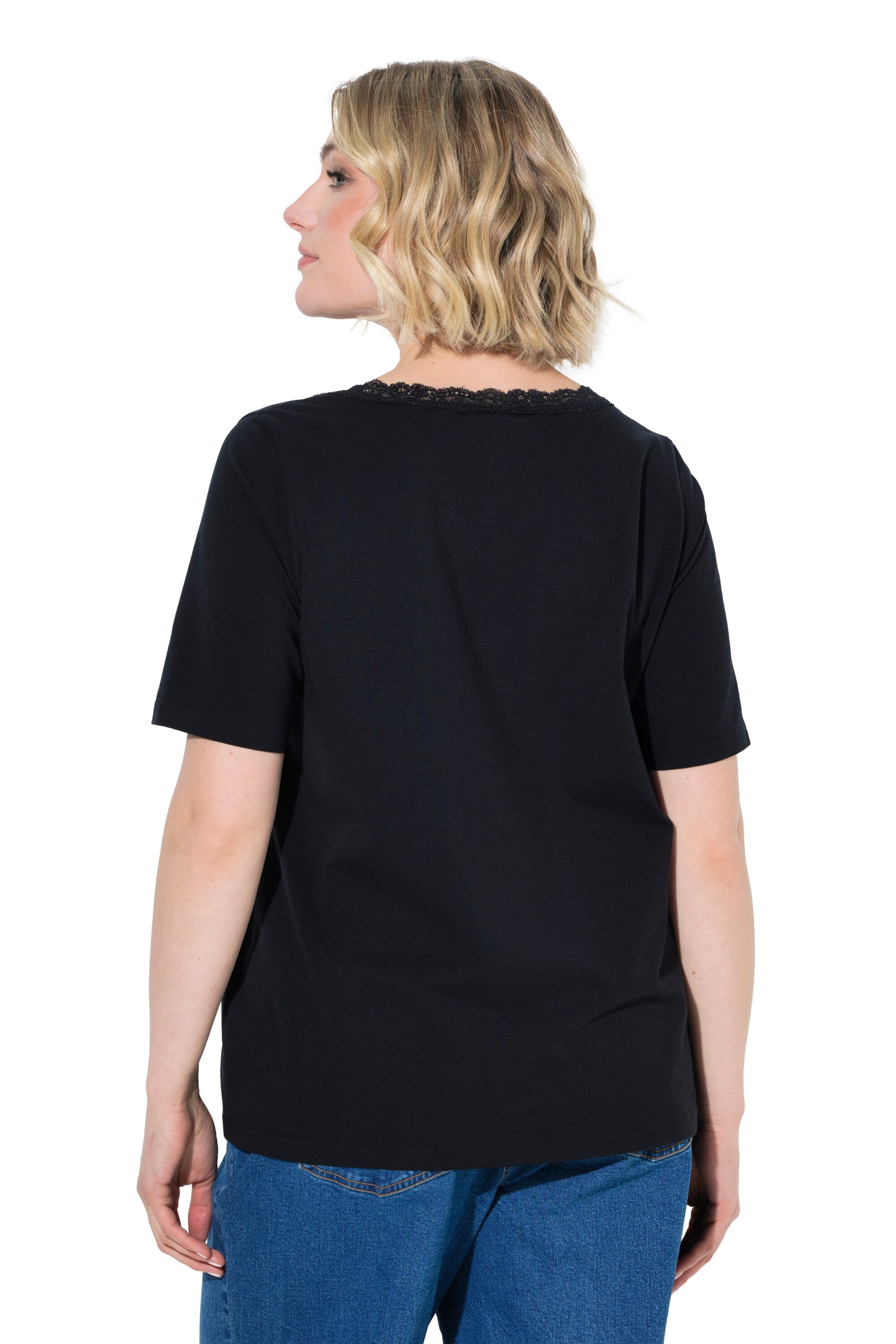 Ulla Popken Shirt in Schwarz