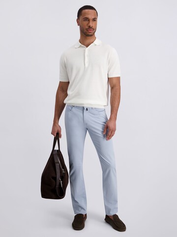 PIERRE CARDIN Tapered Chino 'Lyon' in Blauw