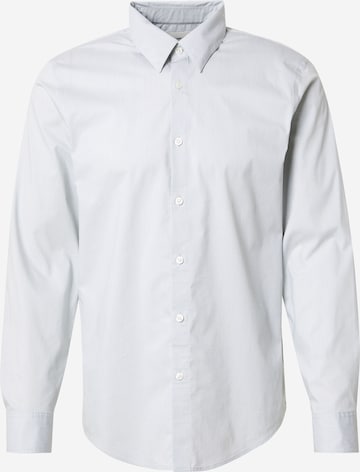 Slim fit Camicia di Abercrombie & Fitch in blu: frontale