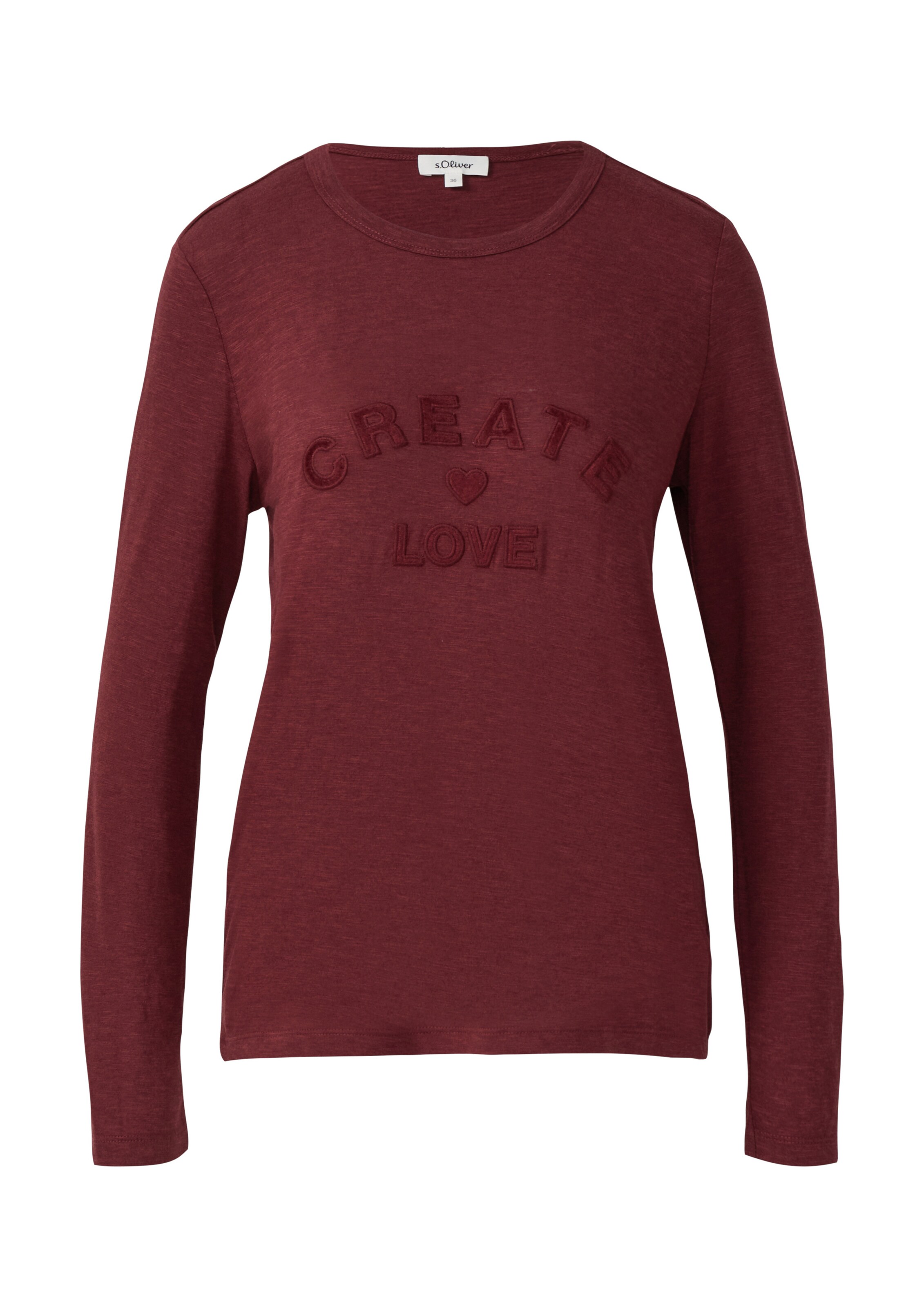 T-shirt s.Oliver en rouge : devant