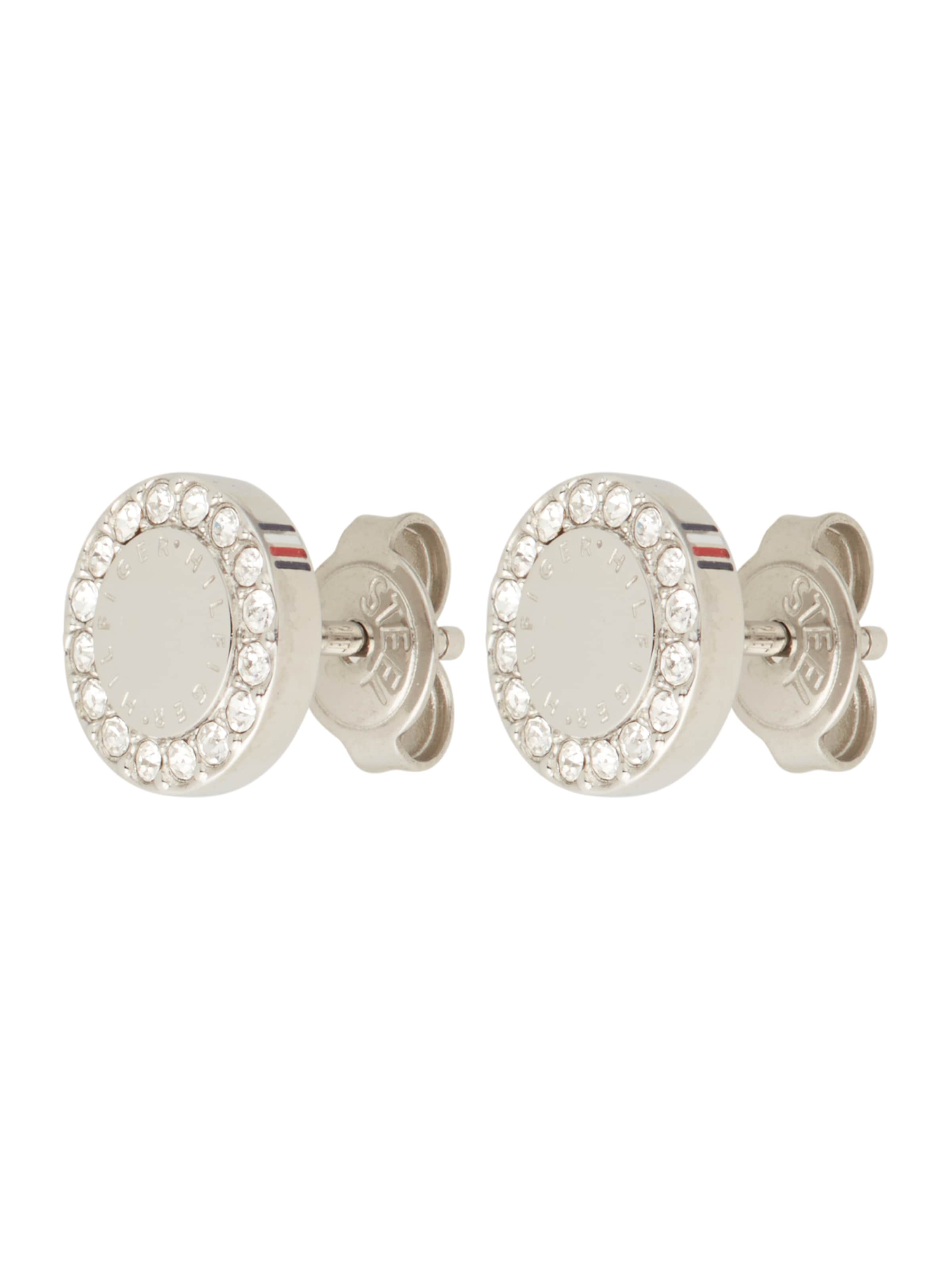 TOMMY HILFIGER Σκουλαρίκια σε ασημί: μπροστά