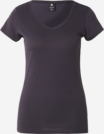 Tricou de la G-STAR pe negru: față