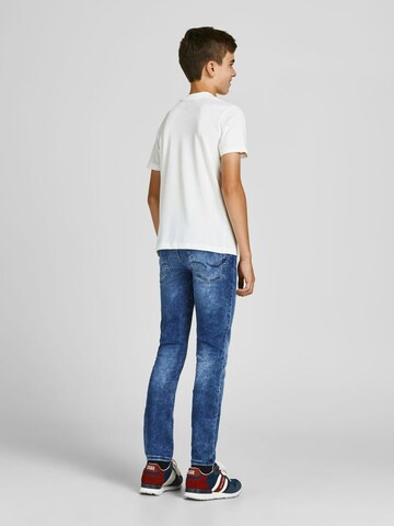 Jack & Jones Junior regular Jeans 'Glenn' i blå