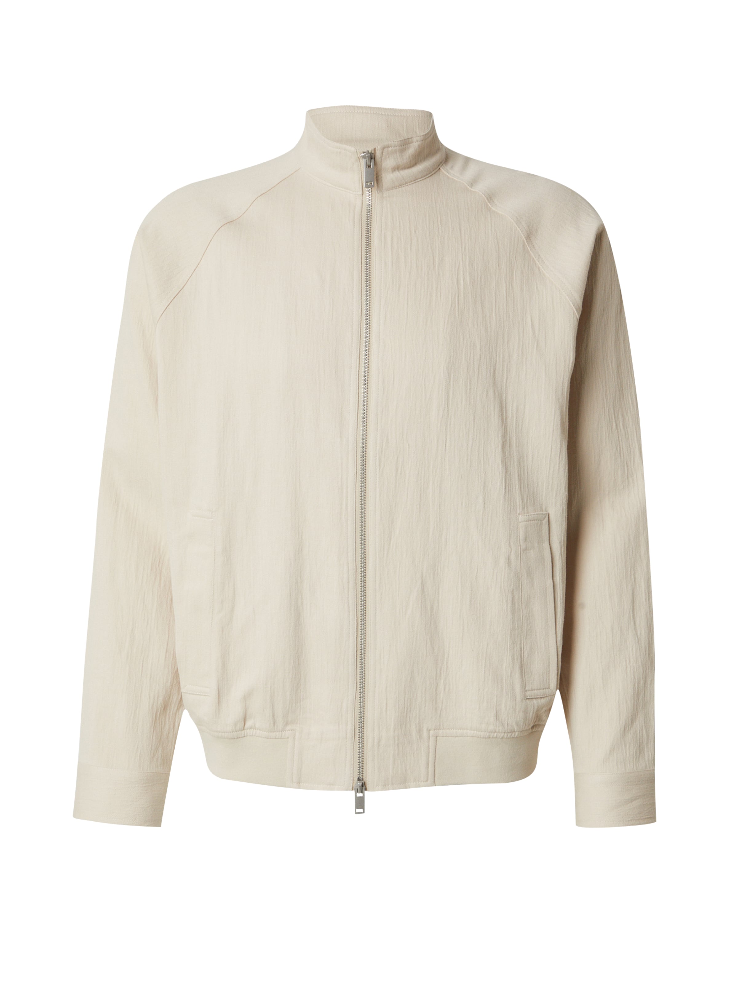 DAN FOX APPAREL Between-Season Jacket 'Dario' in Beige: front