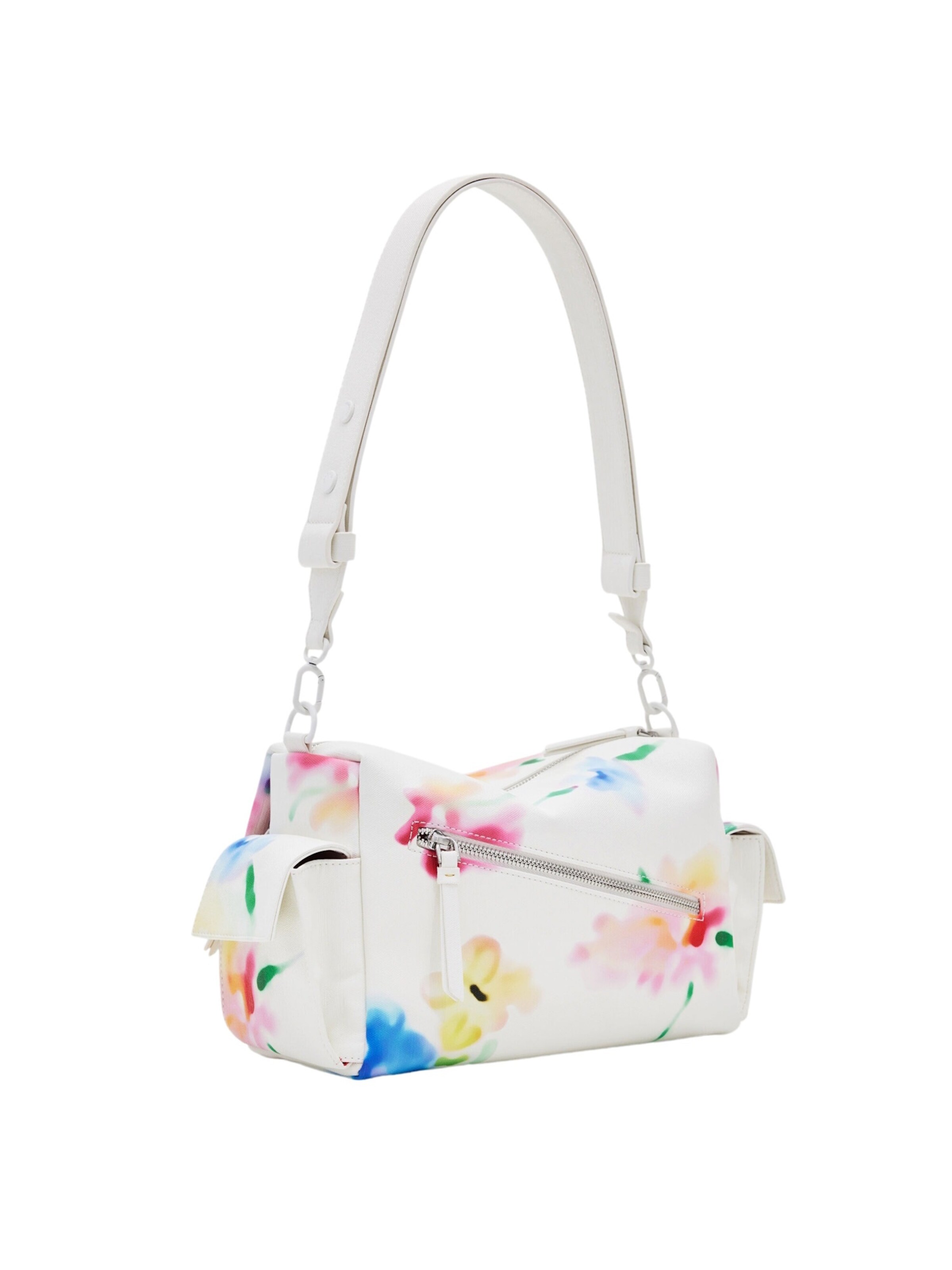 Sac bandoulière 'Liquidflower Habana' Desigual en blanc