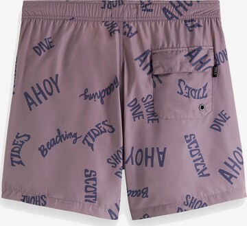 Pantaloncini da bagno di SCOTCH & SODA in rosa
