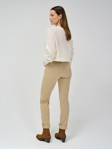Salsa Jeans Skinny Jeans 'Secret' in Beige