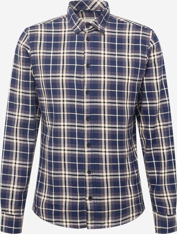 BLEND - Camisa en azul: frente