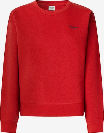 Pepe Jeans Sweatshirt 'Babi' in Red: front