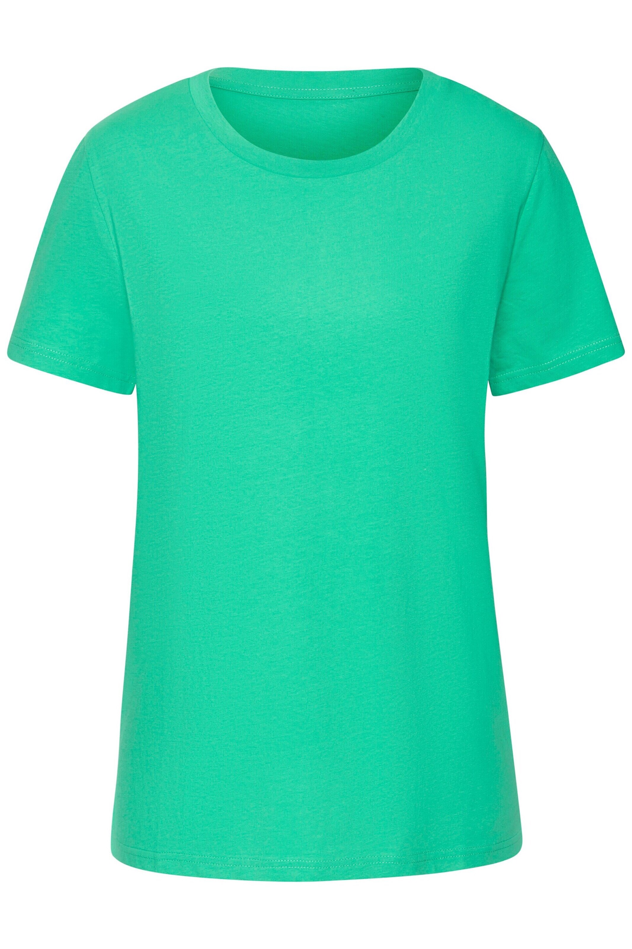 BEACH TIME Тениска в зелено: отпред