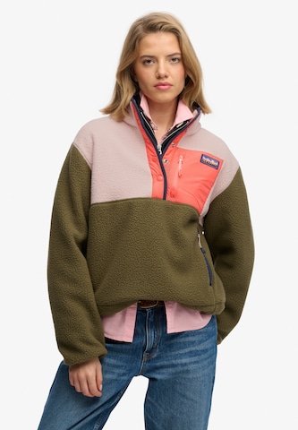 Superdry Trui in Groen: voorkant