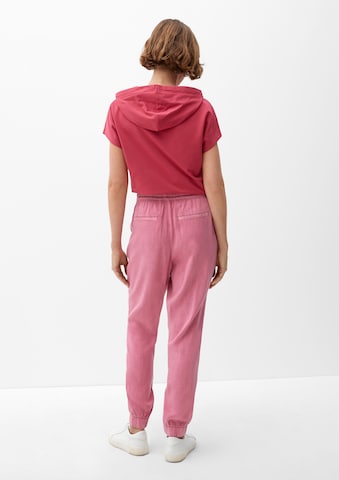 s.Oliver Tapered Broek in Roze