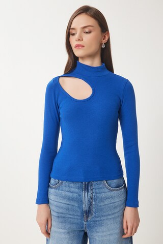 T-shirt Happiness İstanbul en bleu