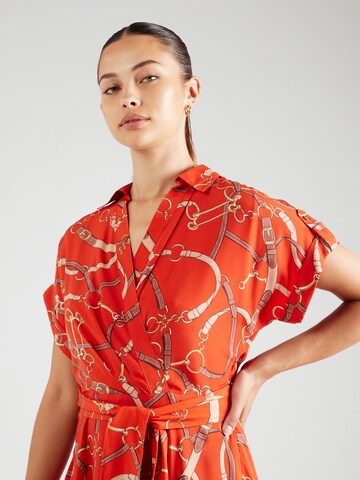 Lauren Ralph Lauren Shirt dress in Orange