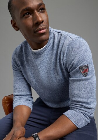 DELMAO Sweater in Blue