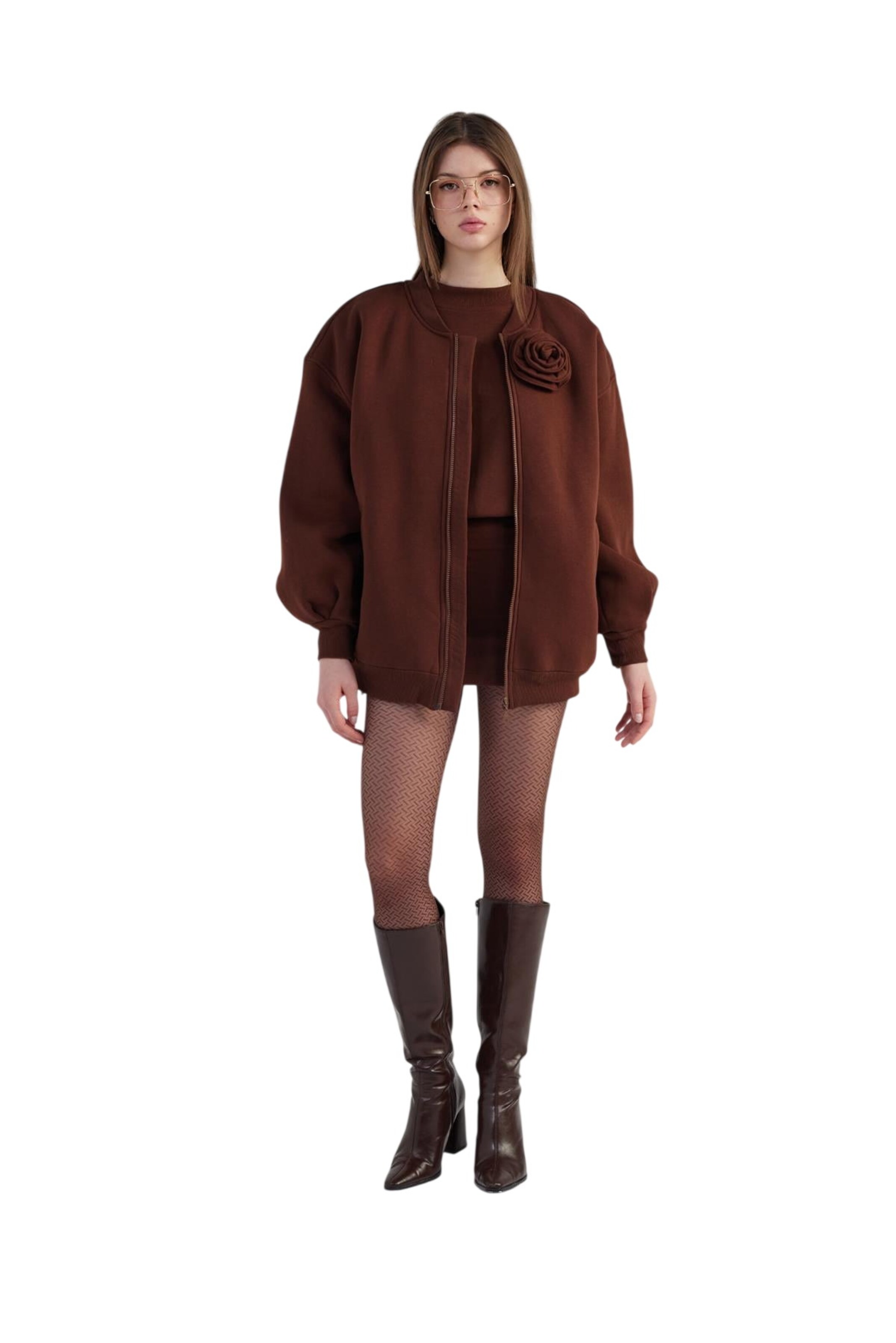 HOLLY LOLLY Between-season jacket in Brown