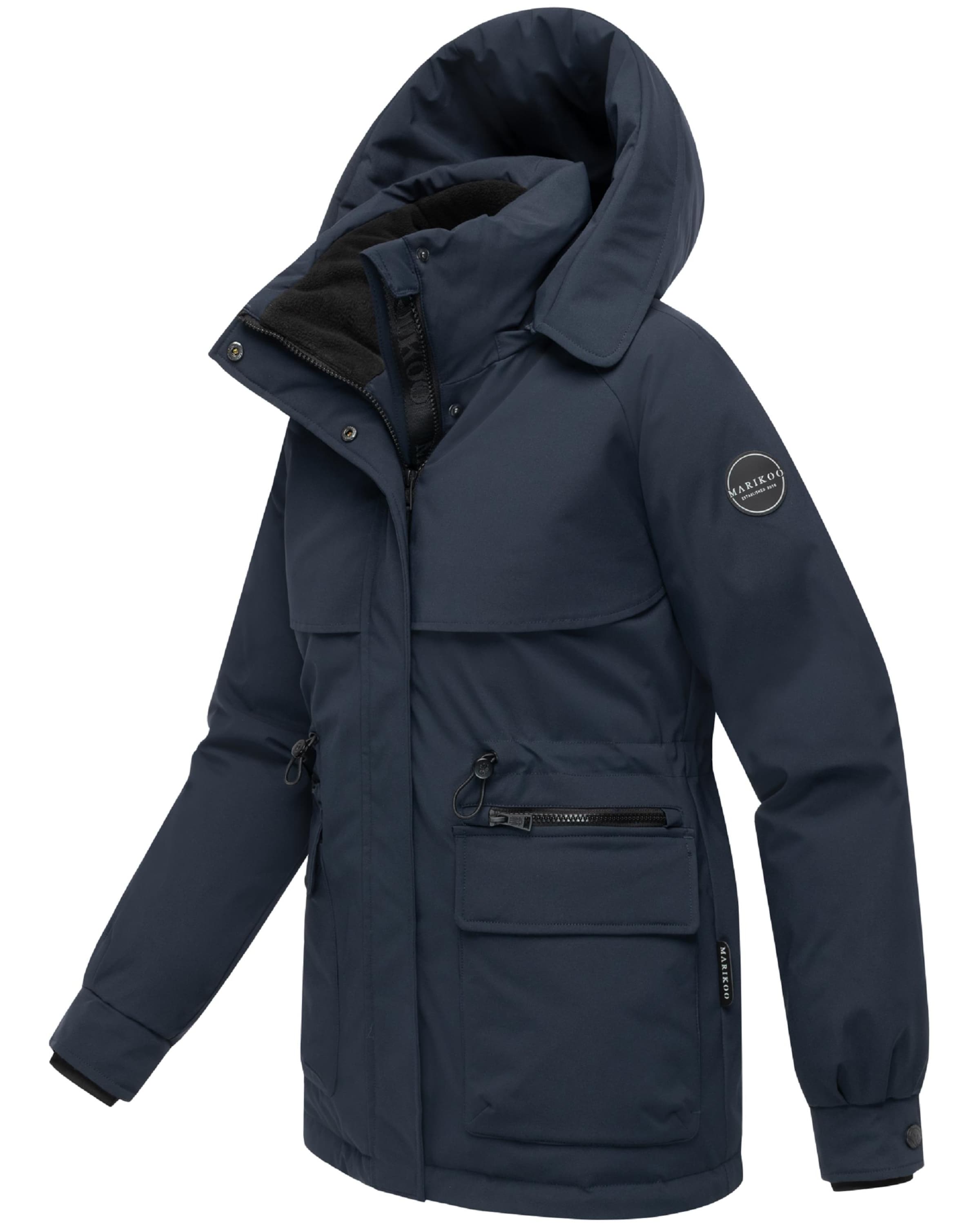 MARIKOO Зимнее пальто 'Shigaraa XVI' в Синий