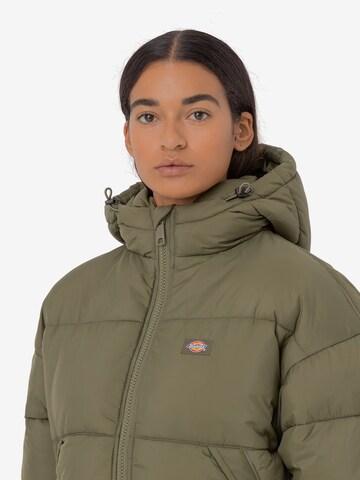 DICKIES Winter jacket 'ALATNA' in Green