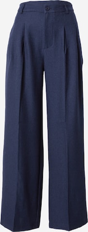 Noisy may - Pierna ancha Pantalón plisado 'LAYTON' en azul: frente