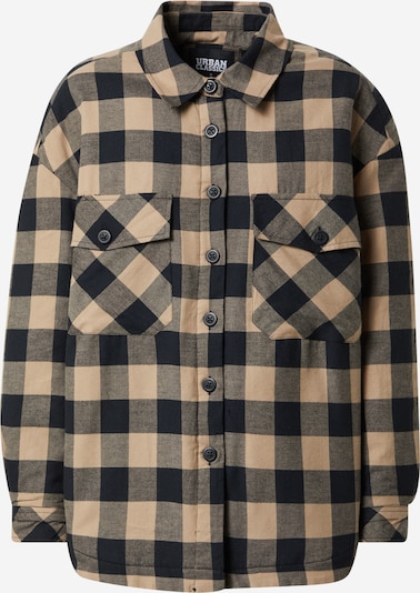 Urban Classics Prijelazna jakna u bež / crna, Pregled proizvoda