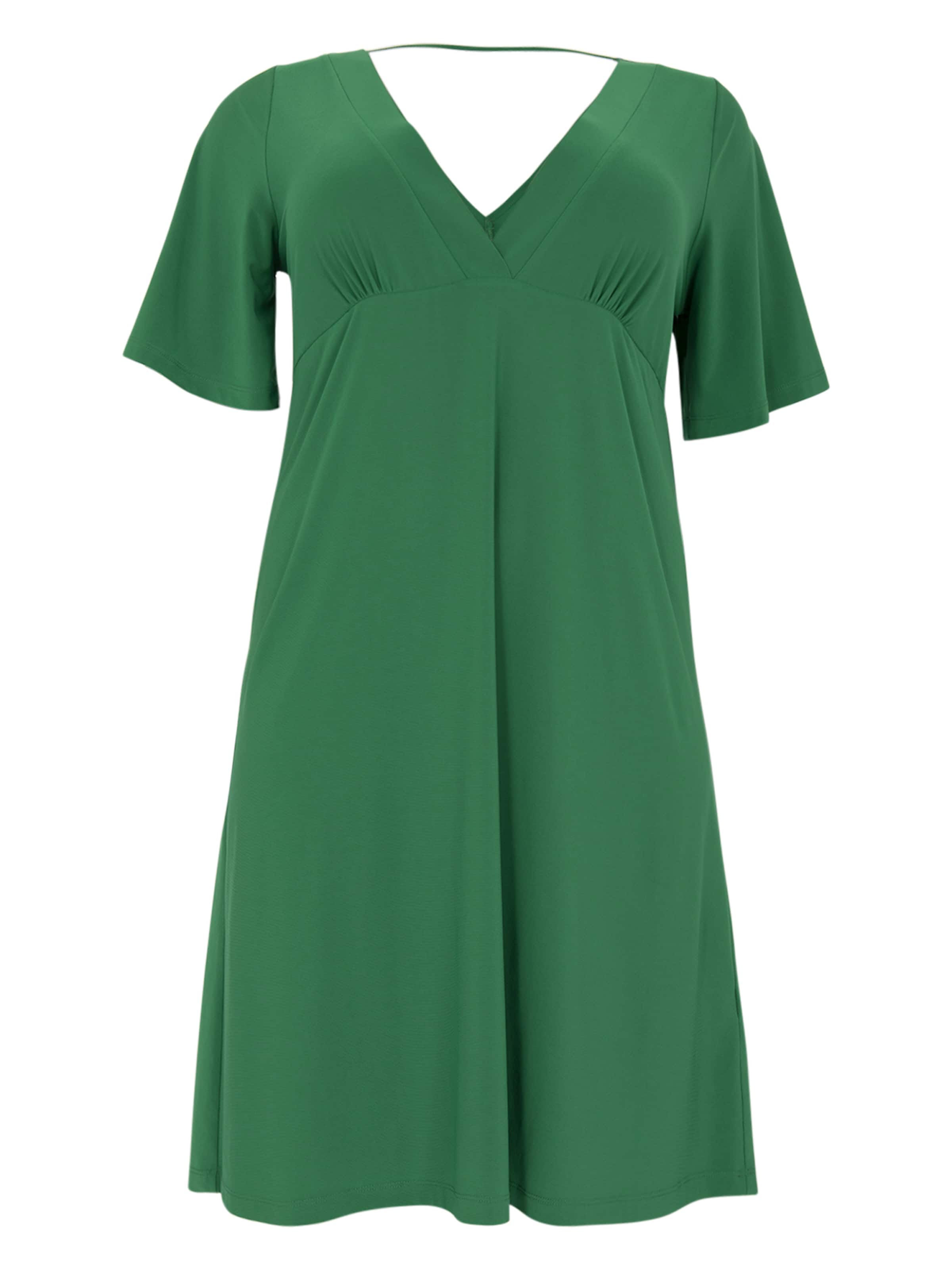 YOEK Dress in Green: front